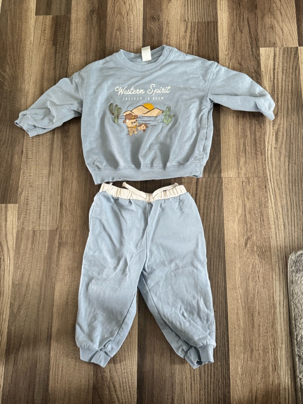 H&M Light Blue Jogger Sweatpants - Soft Casual Bottoms